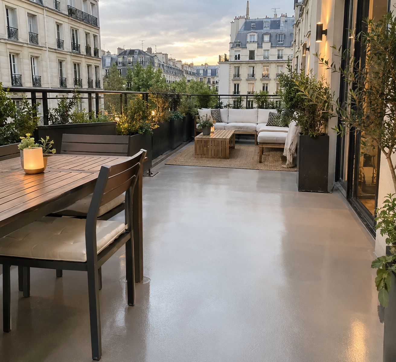 terrasse extérieure paris